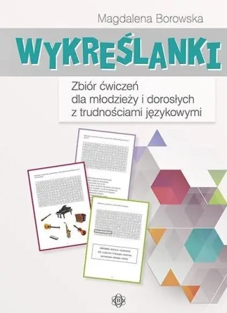 Wykreślanki. Zbiór ćwiczeń dla młodzieży.. w.2022 - Magdalena Borowska