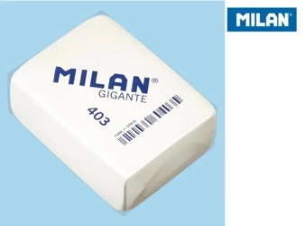 Gumka z kauczuku syntetycznego GIGANTE Milan biała 403