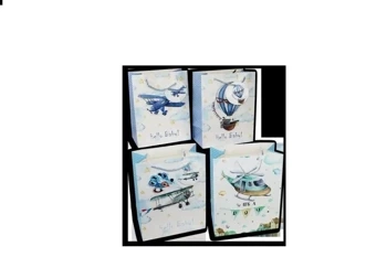 Torebka prezentowa 30x39x12cm MIX - Kalpol