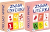 Znam Literki+ Znam cyferki Gra planszowa Mini Kangur PAKIET