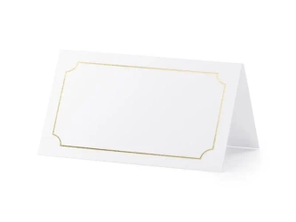 Wizytówki na stół 9,5x5,5cm 10szt - PartyDeco