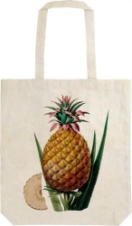 Torba bawełniana STBAG07 Ananas Shopperka na ramię - Skona Ting