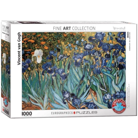 Puzzle 1000 Irises by Vincent van Gogh 6000-4364 - Eurographics