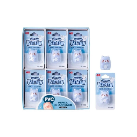 Temperówka i gumka do ścierania Kotek - Squishy