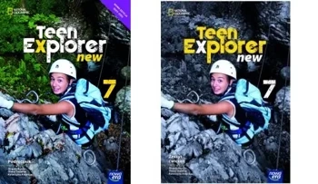 Teen explorer neon 7 podręcznik + ćwiczenia Nowa Era