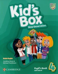 Kid's Box New Generation Level 4 PB with eBook - Caroline Nixon, Michael Tomlinson
