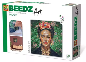 Koralikowe prasowanki Frida Kahlo