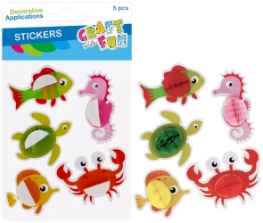 Ozdoba dekoracyjna Naklejki Ocean Harm 5szt Cf Pbh12/144