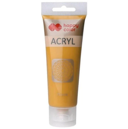 Farba akrylowa 75ml ochra HAPPY COLOR - GDD
