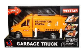 Śmieciarka ze światłem i dźwiękiem - SWEDE