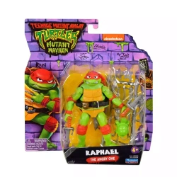 WOJOWNICZE ŻÓŁWIE NINJA Movie Mutant Mayhem Raphael podstawowa figurka akcji, figurka, 14 cm