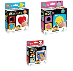 Pakiet: CzuCzu. Odkrywam koło 12m+/ Buzie. Układam połówki 15m+/ Odkrywam