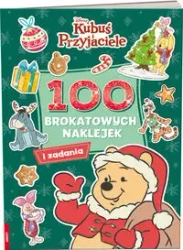 Kubuś i przyjaciele. 100 Brokatowych naklejek - opracowanie zbiorowe