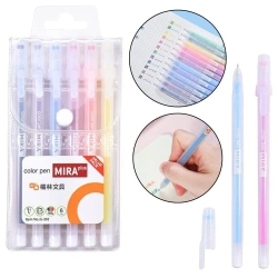 Długopis zelowy 12 kolorów - Leantoys