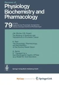 Reviews of Physiology, Biochemistry and Pharmacology - Adrian R. H.