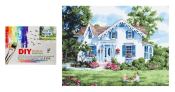 Malowanie po numerac Domek - SWEDE