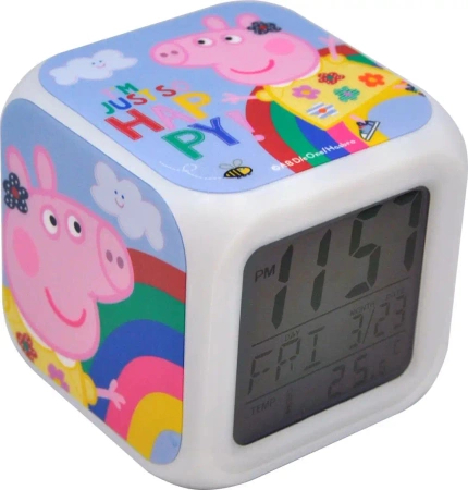 Budzik cyfrowy z projektorem Peppa Pig KE07 - Kids Euroswan