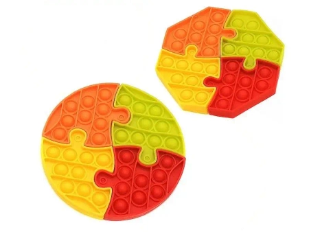 Pop it antystresowy 15cm 4el MIX - ADAR