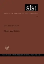 Pfarrer Und Politik - Dahm Karl-Wilhelm