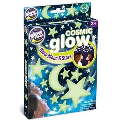 Kosmiczne Glow - Księżyc i gwiazdy - Brainstorm