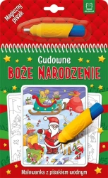 Cudowne Boże Narodzenie. Malowanka z pisakiem w.2 - Anna Podgórska