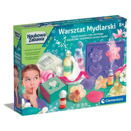 Naukowa zabawa. Warsztat mydlarski - Clementoni