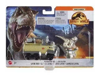 Matchbox Jurassic World Transporter z Welocirapto - Mattel
