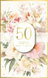 Karnet Rocznica Ślubu 50 - Armin Style