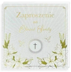 Zaproszenie Chrzest 5szt - Kukartka