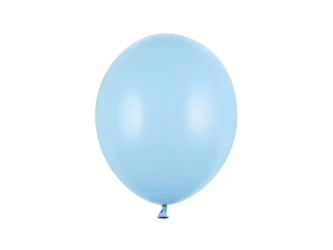 Balony Strong Pastel Baby Blue 27cm 10szt - PartyDeco