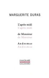 Apres midi - Marguerite Duras