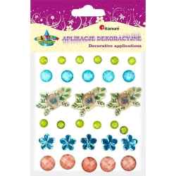 Kryształki samoprzylepne mix - Titanum