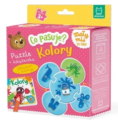 Co pasuje? Kolory Puzzle + książeczka - Anna Podgórska