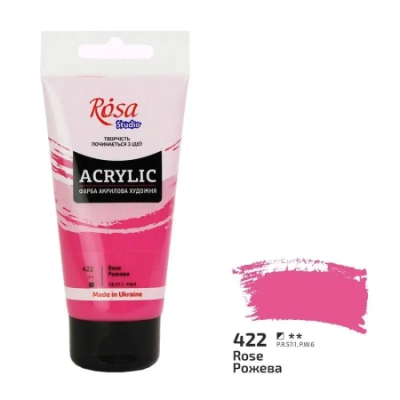 Farba akrylowa pink 422 75ml - Rosa