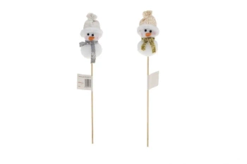 Dekoracje na piku Bałwanki MIX - Brewis