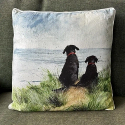 Poduszka CU57 Psy na wydmach - Alex Clark