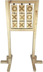 Kółko i krzyżyk drewniane - 3toysm