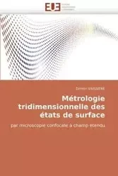 Métrologie tridimensionnelle des états de surface - VAISSIERE-D