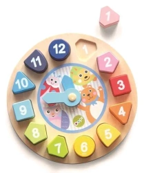 Zegar drewniany - Oops