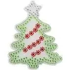 Kryształki samoprzylepne choinka 100x127mm - Titanum