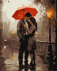 Malowanie po numerach - Harmonia kochanków 40x50cm - Ideyka