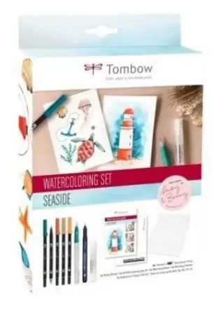 Zestaw do akwareli Seaside - Tombow