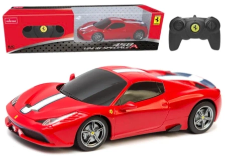 Ferrari 458 RC 1:24 czerwone - Leantoys