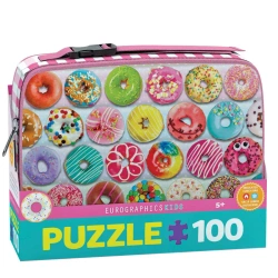 Puzzle 100 z lunch box  Delightful Donuts 9100-5825 - Eurographics