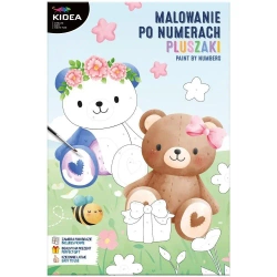 Malowanie po numerach Misie KIDEA - DERFORM