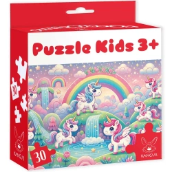 Puzzle 30 Kids Jednorożce 3+ - Kangur