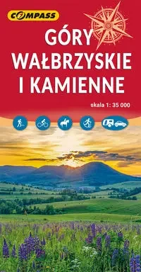 Mapa - Góry Wałbrzyskie i Kamienne 1:35 000 - praca zbiorowa