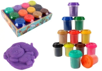 Masa plastyczna 12 kubków - Pro Kids