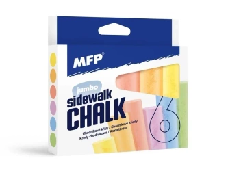 Kreda chodnikowa owalna 6 kolorów - MFP