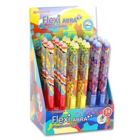 Długopis ścieralny Flexi Abra Ombre (24szt) - Penmate